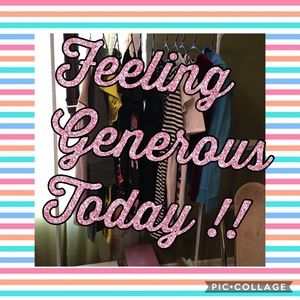 Everything in my closet!